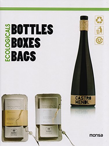 Ecologicals. Bottles boxes bags