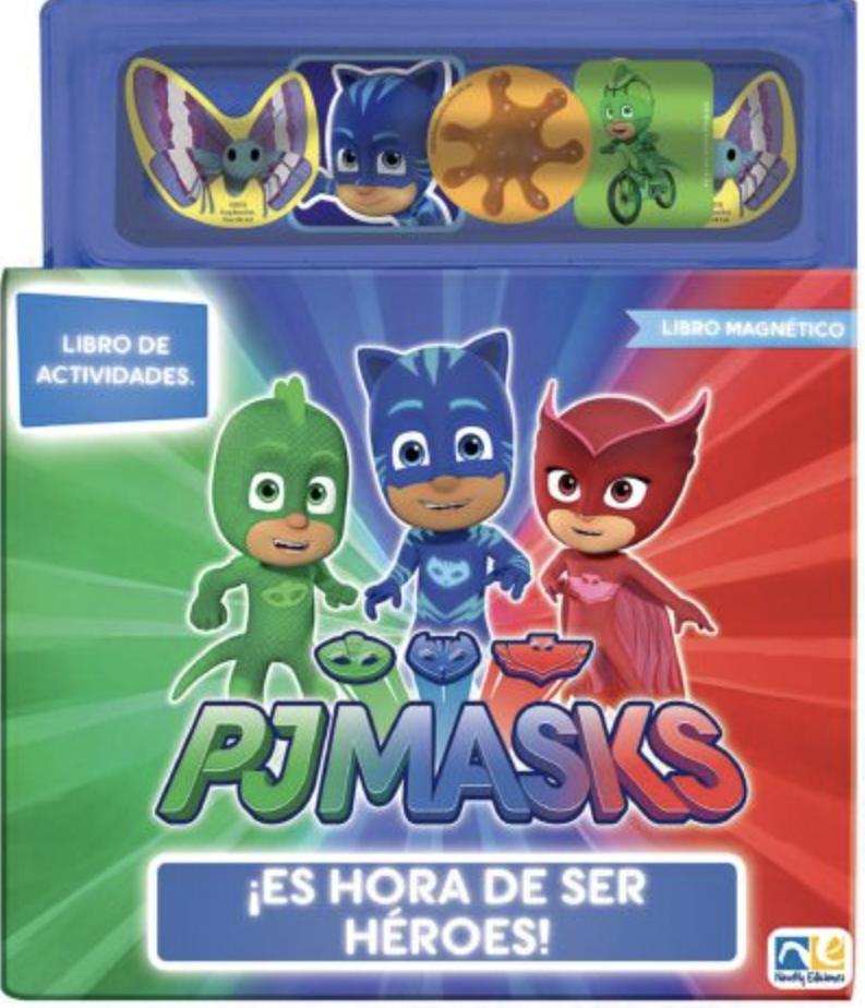 Mini libro magnético pj masks