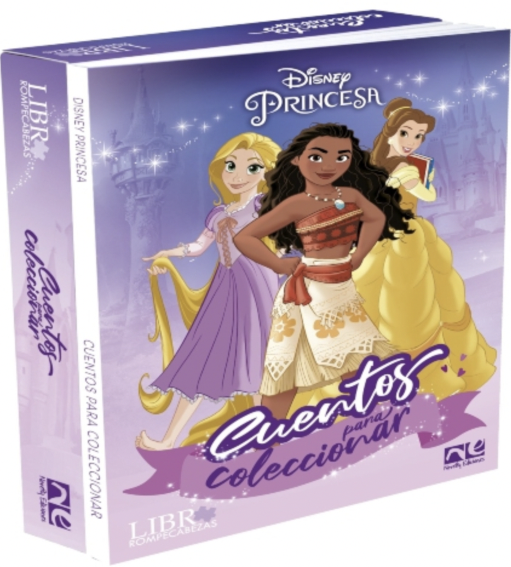 Libro rompecabezas disney princesas