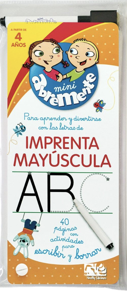 Mini abremente imprenta mayúscula