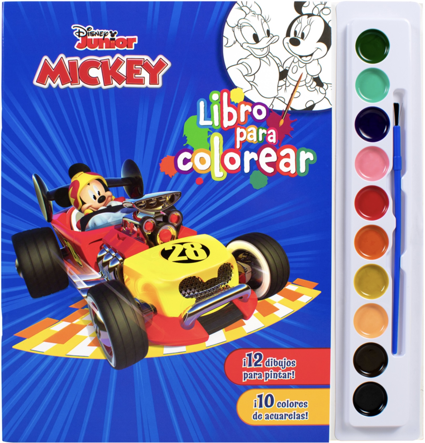 Libro para colorear Disney. Mickey