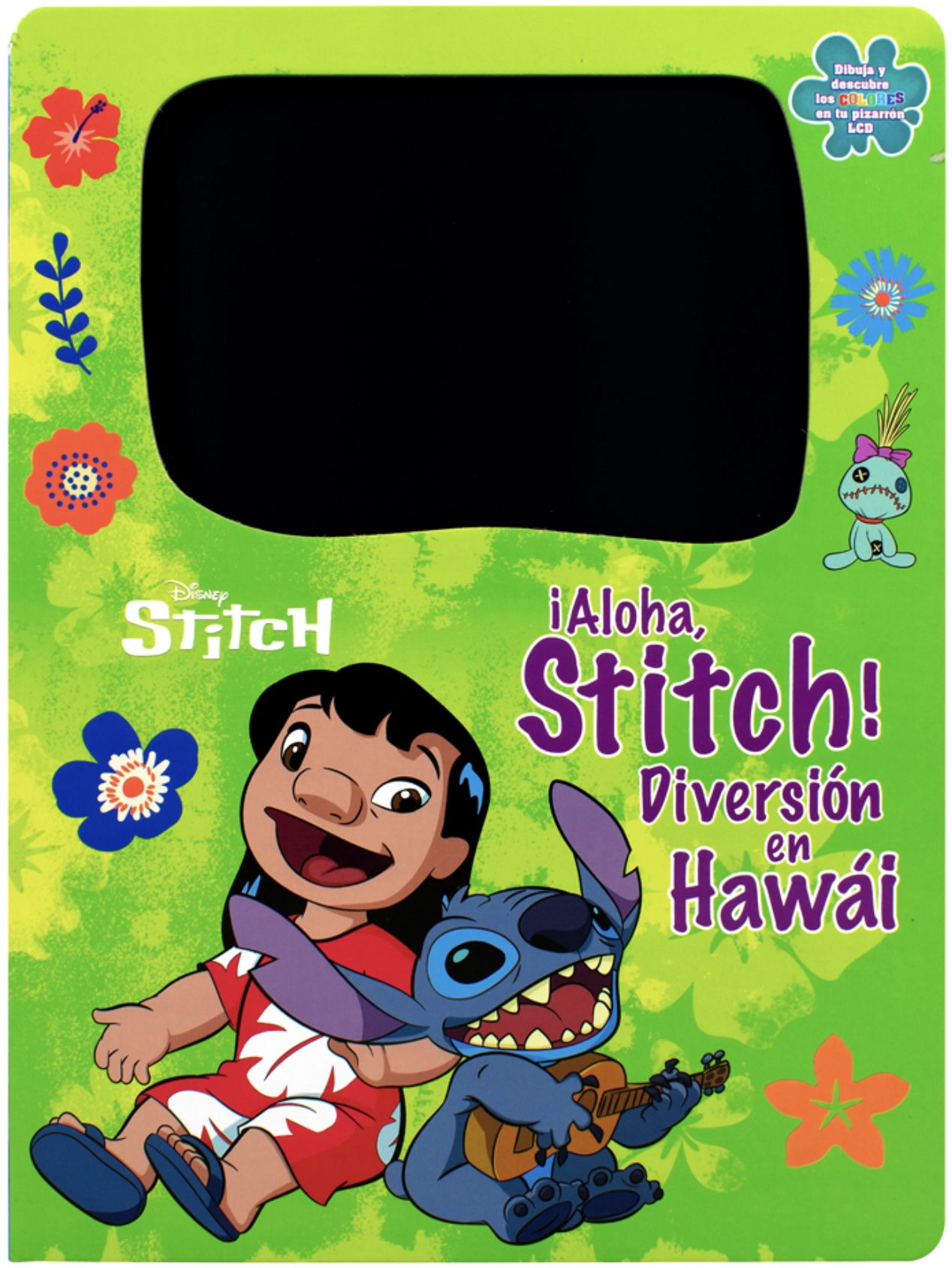 Libro con pizarrón electrónico: !Aloha, Stitch! Diversión en Hawái 