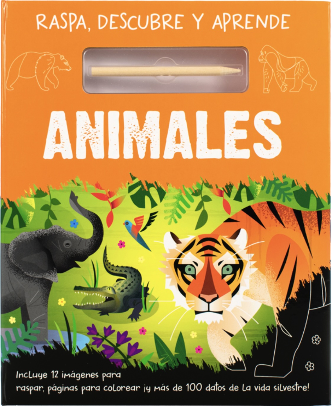 Raspa, descubre y aprende: Animales