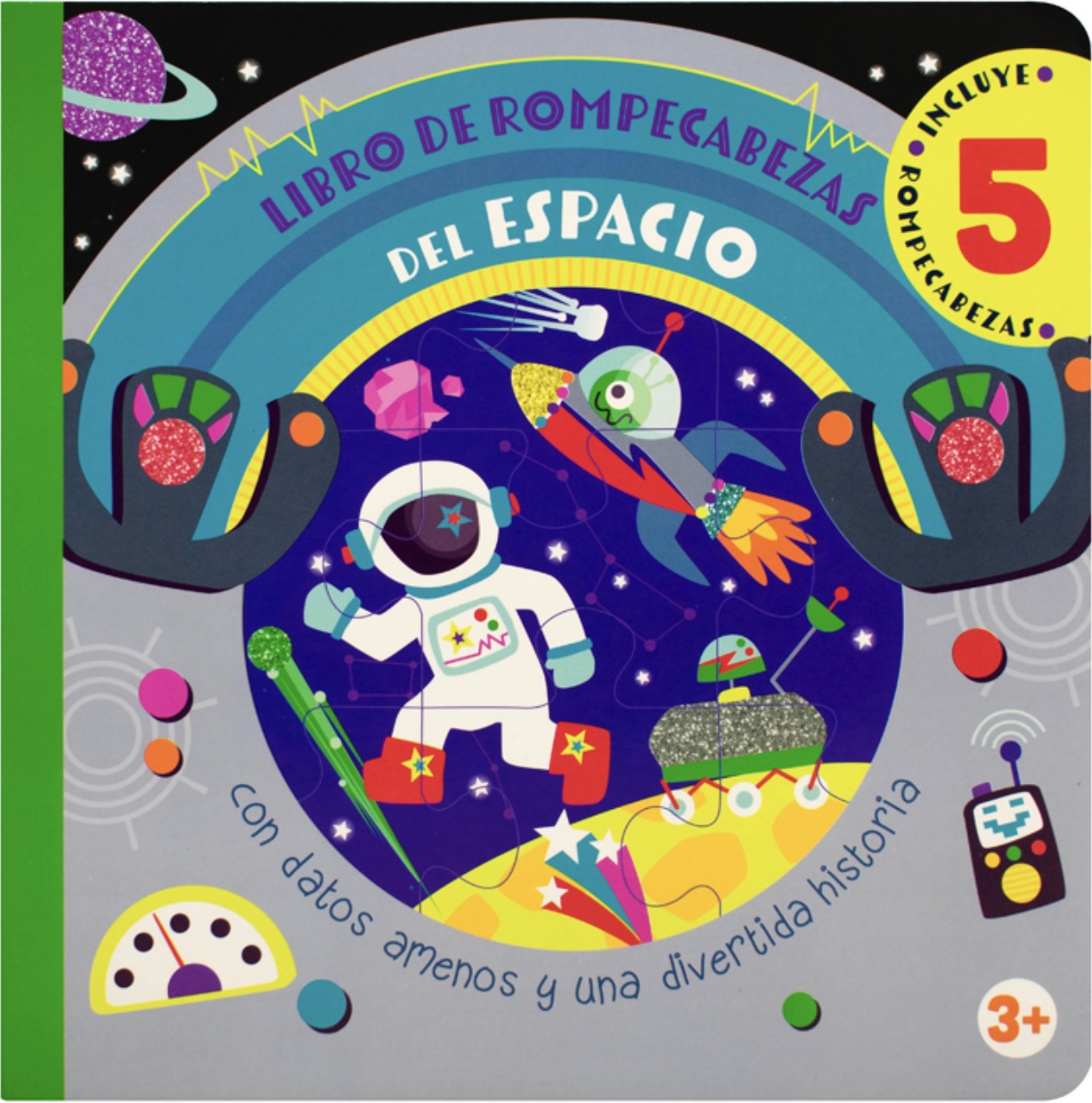 Libro de rompecabezas del espacio