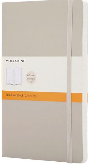 Ruled notebook gde (beige)