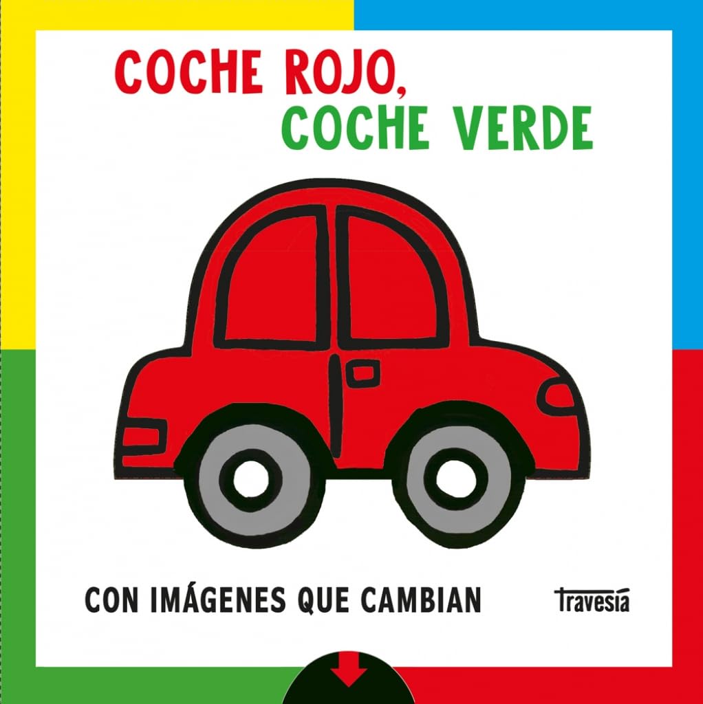Coche rojo, coche verde (con imágenes que cambian)