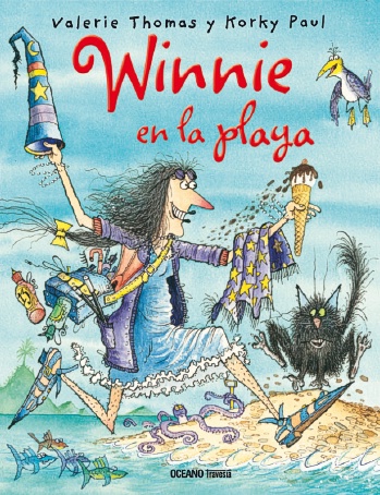Winnie historias. Winnie en la playa