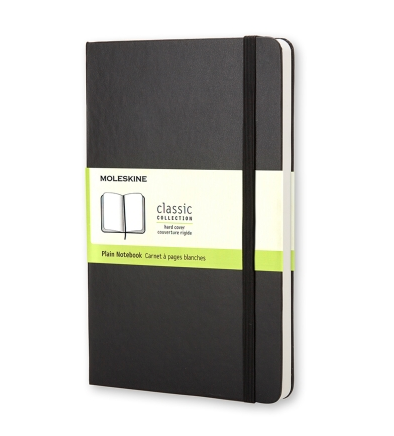 Classic collection plain notebook gde (negro)