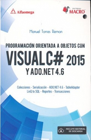 Programación orientada a objetos con visualc# 2015 y ado.net 4.6