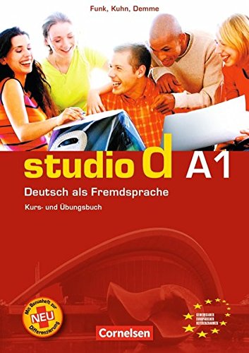 Studio d A1 Deutsch als Fremdsprache. Kurs- und Übungsbuch mit lerner-audio-cd