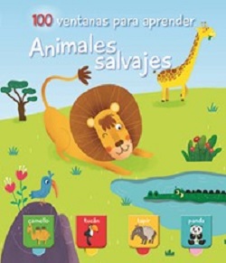 100 ventanas para aprender. animales salvajes