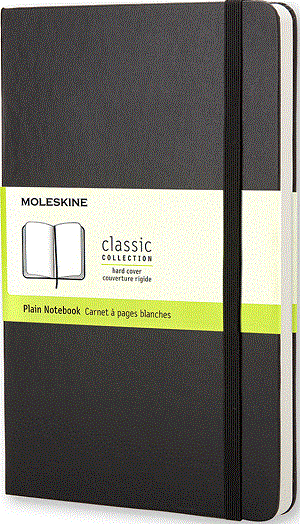 Classic collection plain notebook ch (negro)